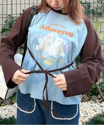 ADORE YOU RAGLAN トップス