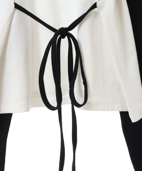 Candy Stripper（キャンディストリッパー）の「ADORE YOU RAGLAN トップス（Tシャツ/カットソー・レディース・ピンク/オフホワイト/ライトブルー・2）」の18枚目の写真