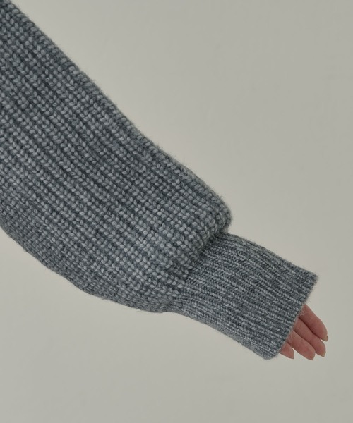 【セール】【F&B】リサイクルポリエステルハイネック畦ニット(ニット/セーター)|FEEL GOOD CONNECTION AND BLISSFUL TIME(フィールグッドコネクションアンドブリスフルタイム) 【セール】【F&B】リサイクルポリエステルハイネック畦ニット(ニット/セーター)|FEEL GOOD CONNECTION AND BLISSFUL TIME(フィールグッドコネクションアンドブリスフルタイム)