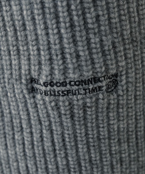 【セール】【F&B】リサイクルポリエステルハイネック畦ニット(ニット/セーター)|FEEL GOOD CONNECTION AND BLISSFUL TIME(フィールグッドコネクションアンドブリスフルタイム) 【セール】【F&B】リサイクルポリエステルハイネック畦ニット(ニット/セーター)|FEEL GOOD CONNECTION AND BLISSFUL TIME(フィールグッドコネクションアンドブリスフルタイム)