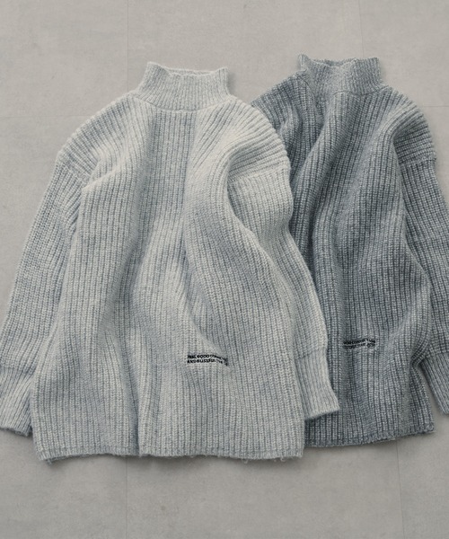 【セール】【F&B】リサイクルポリエステルハイネック畦ニット(ニット/セーター)|FEEL GOOD CONNECTION AND BLISSFUL TIME(フィールグッドコネクションアンドブリスフルタイム) 【セール】【F&B】リサイクルポリエステルハイネック畦ニット(ニット/セーター)|FEEL GOOD CONNECTION AND BLISSFUL TIME(フィールグッドコネクションアンドブリスフルタイム)