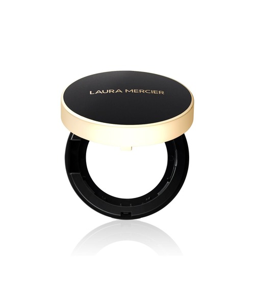 LAURA MERCIER（ローラメルシエ）の「フローレス ルミエール ラディアンス パーフェクティング クッション ケース オリジナル（ファンデーション・レディース・ブラック系・FREE）」の2枚目の写真