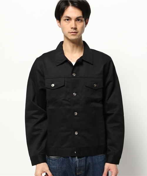 SHIPS（シップス）の「TELLASON: ピケ ジャケット（ブルゾン・メンズ・ブラック/ベージュ・MEDIUM/LARGE/SMALL）」の11枚目の写真