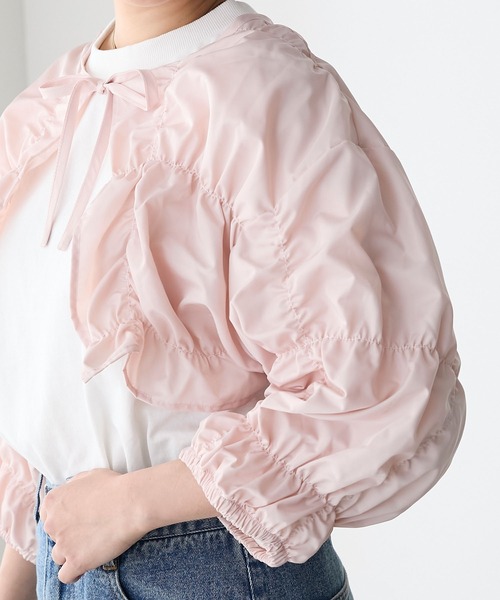 forksy.】クシュクシュボレロ（カーディガン/ボレロ）｜forksy