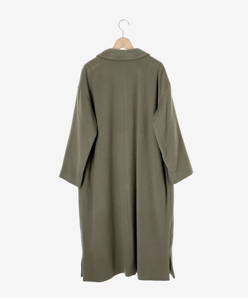 le.coeur blanc（ルクールブラン）の「ウールビーバーチェスターコート（チェスターコート・レディース・カーキオリーブ・38）」の13枚目の写真