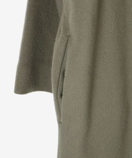 le.coeur blanc（ルクールブラン）の「ウールビーバーチェスターコート（チェスターコート・レディース・カーキオリーブ・38）」の16枚目の写真