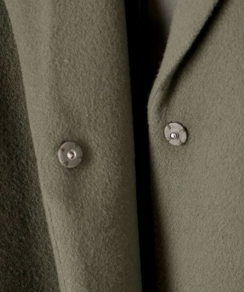 le.coeur blanc（ルクールブラン）の「ウールビーバーチェスターコート（チェスターコート・レディース・カーキオリーブ・38）」の19枚目の写真