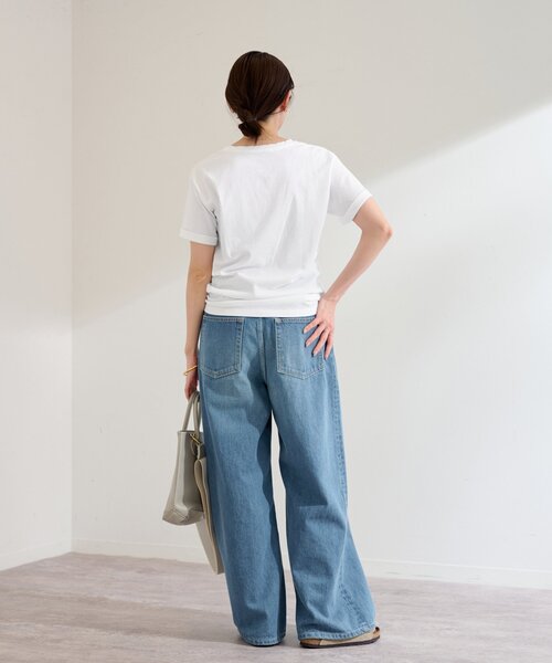 FRAMeWORK(フレームワーク)の「WIDE DENIM(デニムパンツ・レディース・ネイビー・34/36/38/40)」の7枚目の写真