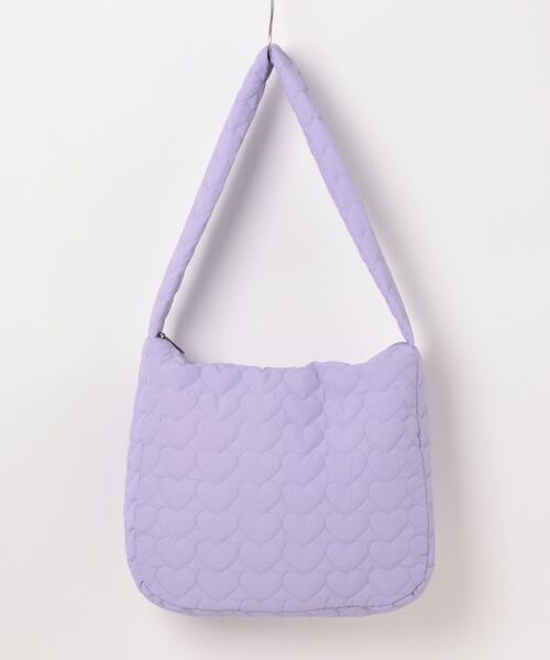 STYLEBLOCK（スタイルブロック）の「ハートキルティングショルダーバッグ（ショルダーバッグ・レディース・オレンジ/イエロー/パープル/ホワイト/ピンク/グリーン・FREE）」の7枚目の写真