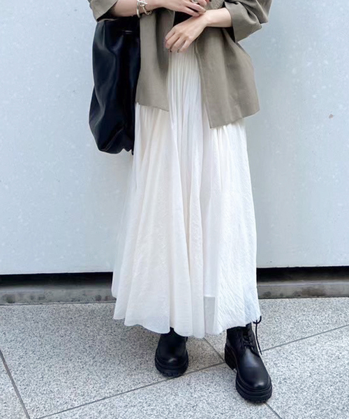 プラージュ　SHEER CIRCULAR スカート　36 セール】SHEER CIRCULAR スカート（スカート）｜Plage（プラージュ）の