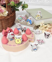Ampersand | ハローキティ 50周年記念 バースデーケーキ積み木セット(おもちゃ)