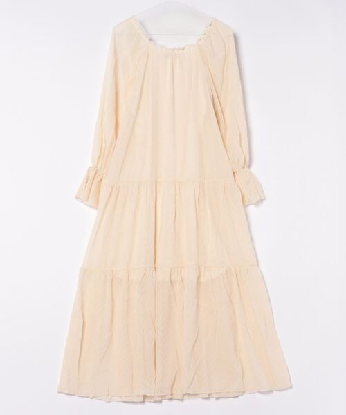 muguet（ミュゲ）の「front gather tiered op（ワンピース