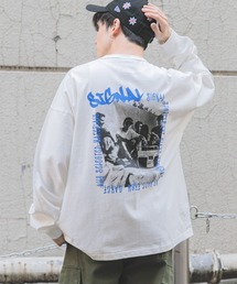 SIGNAL SPORTS | 【SIGNAL SPORTS】バックフォトプリント/ワンポイントデザインクルーネックオーバーロンT(Tシャツ/カットソー)