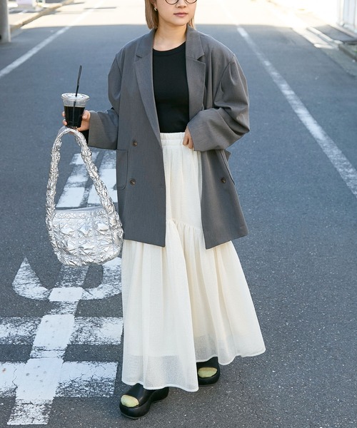 forksy.（フォルクシー）の「【forksy.】アソート厚底パフィーサンダル（サンダル・レディース・シルバー/ゴールド/ブラック/ブルー・M/S/L）」の8枚目の写真