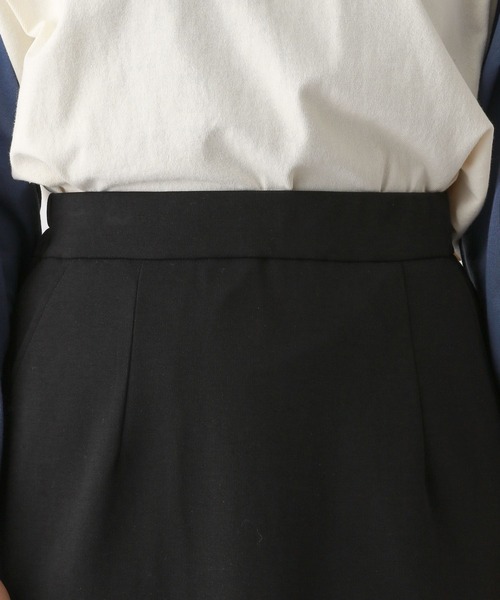 LEPSIM（レプシィム）の「【WEB限定カラーあり】ポンチナロースカート　109542（スカート・レディース・チャコールグレー/ブラック/ブルー/オレンジ/アイボリー/レッド・FREE）」の16枚目の写真