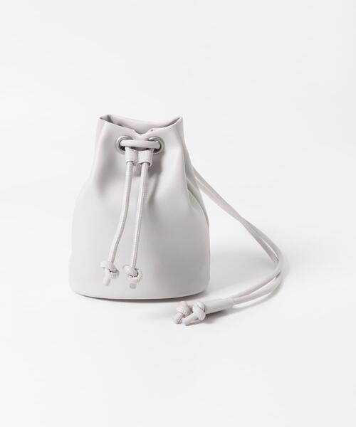 SENSE OF PLACE by URBAN RESEARCH（センスオブプレイスバイアーバンリサーチ）の「フェイクレザー2WAYキンチャクバッグ（ショルダーバッグ・メンズ・ブラック/ミント/ブルー/ライトベージュ・ONE）」の17枚目の写真