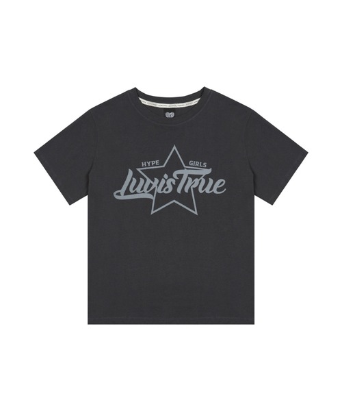★送料・関税込★LUV IS TRUE★CH BUTTON LAYERED TEE★Tシャツ セール】DN STAR LOGO TEE(Tシャツ/カットソー)|LUVISTRUE