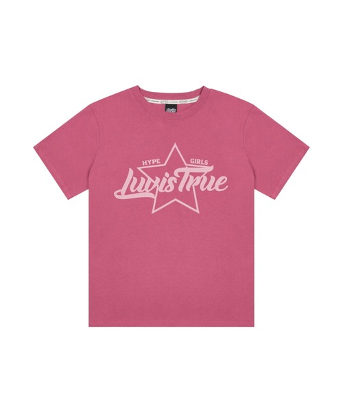 ★LUVISTRUE★XM TREE TEE(PINK)★正規品/韓国直送料込/人気 セール】DN STAR LOGO TEE(Tシャツ/カットソー)|LUVISTRUE