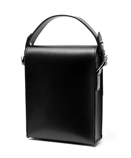 welise×犬飼京 バッグ 新品未使用 合成皮革 大容量 多収納 ブラック DEVICE（デバイス） ショルダーバッグ 「犬飼京×DEVICE」cobra buckle