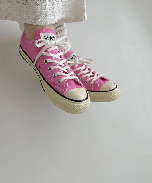 CONVERSE(コンバース)の「『臼田あさ美さん着用』CONVERSE ALL STAR US AGEDCOLORS OX(スニーカー・レディース・ピンク・23.5/24/24.5)」の2枚目の写真