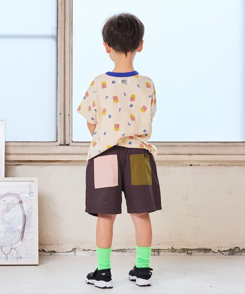 HOGAN RANCH WEAR（ホーガンランチウエア）の「ソウガラワイドTシャツ（kids/XS～LL）（Tシャツ/カットソー・キッズ・オフホワイト/マルチ/ブラック/アイボリー/ライトグリーン/レッド/ホワイト/ライトグレー/チャコール/ベージュ・XS/S/M/L/LL）」の22枚目の写真