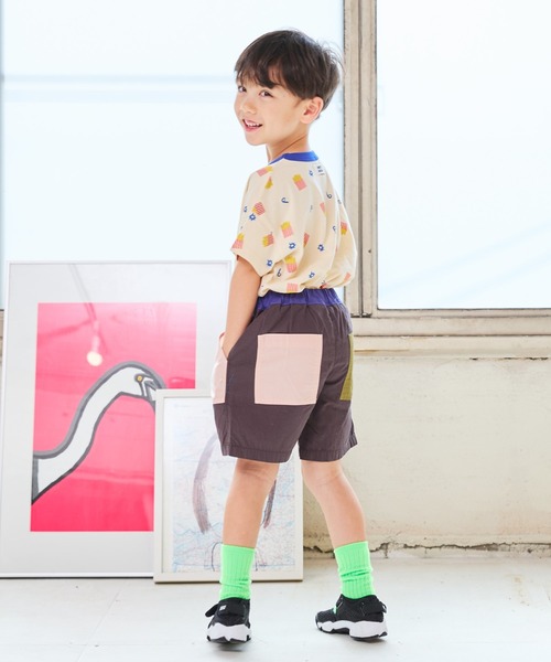 HOGAN RANCH WEAR（ホーガンランチウエア）の「ソウガラワイドTシャツ（kids/XS～LL）（Tシャツ/カットソー・キッズ・オフホワイト/マルチ/ブラック/アイボリー/ライトグリーン/レッド/ホワイト/ライトグレー/チャコール/ベージュ・XS/S/M/L/LL）」の21枚目の写真