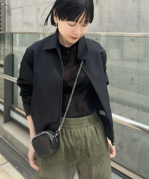 セール】メモリーツイルブルゾン（ブルゾン）｜AP STUDIO（エーピー  