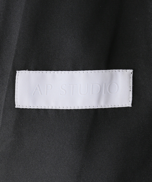 AP STUDIO(エーピーストゥディオ)の「メモリーツイルブルゾン(ブルゾン・レディース・ブラック・FREE)」の9枚目の写真