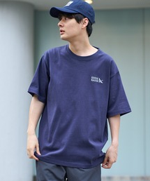 ロゴ刺繍 半袖Tシャツ