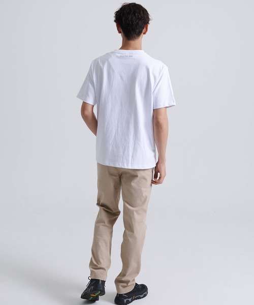 Eddie Bauer(エディーバウアー)の「ロゴ刺繍 半袖Tシャツ(Tシャツ/カットソー・メンズ・ダークブルー/ホワイト/ブラック/ボルドー/ダークオリーブ・M/L/XL/S/XXL/XS)」の19枚目の写真