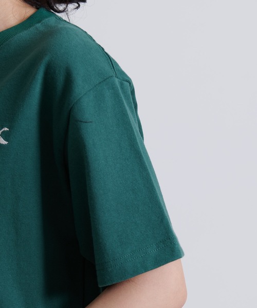 Eddie Bauer(エディーバウアー)の「ロゴ刺繍 半袖Tシャツ(Tシャツ/カットソー・メンズ・ダークブルー/ホワイト/ブラック/ボルドー/ダークオリーブ・M/L/XL/S/XXL/XS)」の12枚目の写真