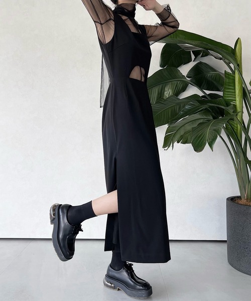 美品✦BRIEFING ノースリーブワンピース✦M musubore（ムスボレ）の「ノースリーブワンピース（ワンピース