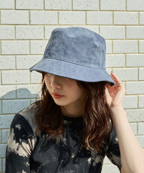 FREAK'S STORE(フリークスストア)の「限定展開 ビンテージ バケットハット(ハット・レディース・ブラック/ベージュ/ネイビー・ONE SIZE)」の5枚目の写真