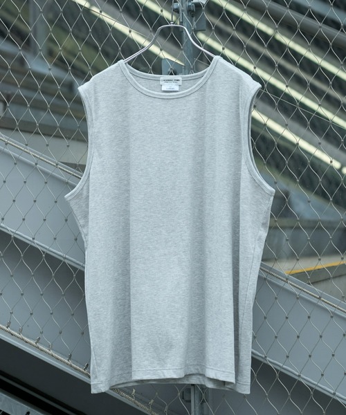 CIAOPANIC TYPY（チャオパニックティピー）の「接触冷感ノースリレイヤードタンク（タンクトップ・メンズ・オフホワイト/ブラック/ライトグレー・MEDIUM/LARGE）」の3枚目の写真