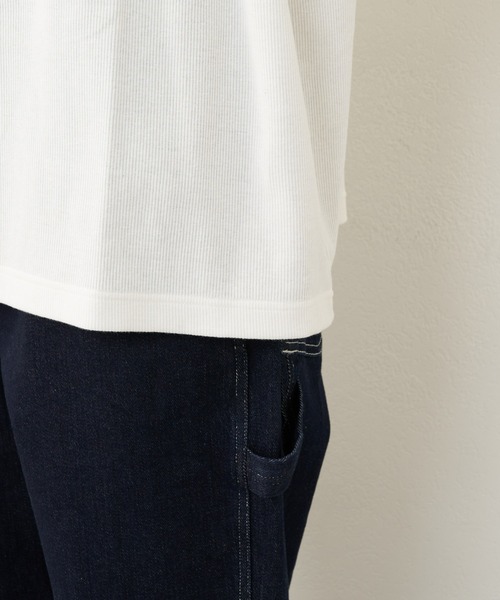 CIAOPANIC TYPY（チャオパニックティピー）の「接触冷感ノースリレイヤードタンク（タンクトップ・メンズ・オフホワイト/ブラック/ライトグレー・MEDIUM/LARGE）」の7枚目の写真