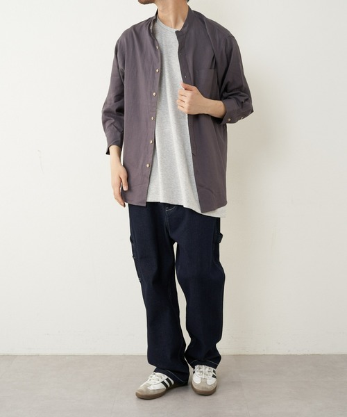 CIAOPANIC TYPY（チャオパニックティピー）の「接触冷感ノースリレイヤードタンク（タンクトップ・メンズ・オフホワイト/ブラック/ライトグレー・MEDIUM/LARGE）」の20枚目の写真