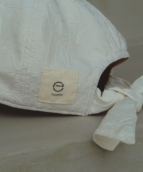 FREAK'S STORE(フリークスストア)の「限定展開 ector/エクトル リボン CAP(キャップ)(ニットキャップ/ビーニー・レディース・ラベンダー/ホワイト/ブラック・ONE SIZE)」の9枚目の写真