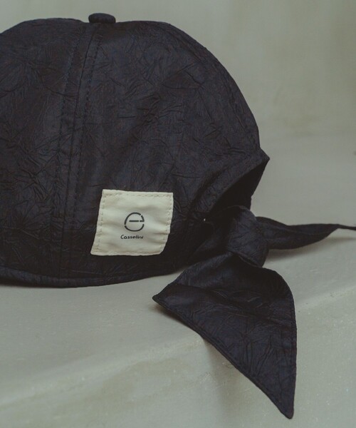 FREAK'S STORE(フリークスストア)の「限定展開 ector/エクトル リボン CAP(キャップ)(ニットキャップ/ビーニー・レディース・ラベンダー/ホワイト/ブラック・ONE SIZE)」の11枚目の写真