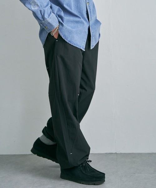 【セール】ナイロンドロスト イージーパンツ（その他パンツ）｜NO NEED（ノーニード）