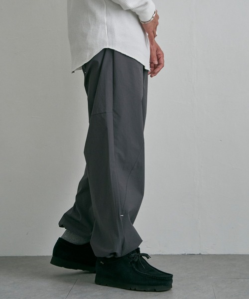 【セール】ナイロンドロスト イージーパンツ（その他パンツ）｜NO NEED（ノーニード）