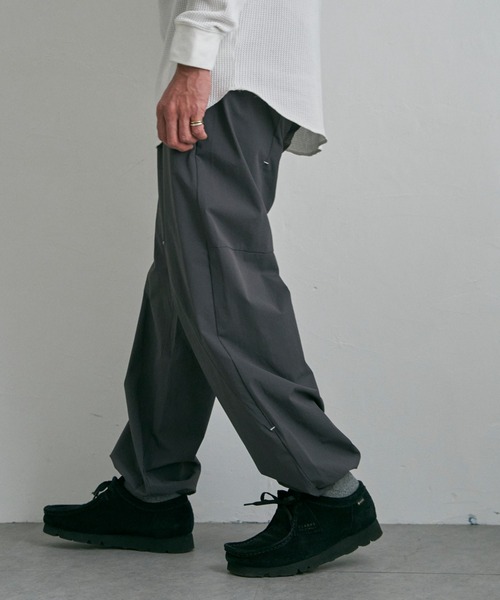 【セール】ナイロンドロスト イージーパンツ（その他パンツ）｜NO NEED（ノーニード）