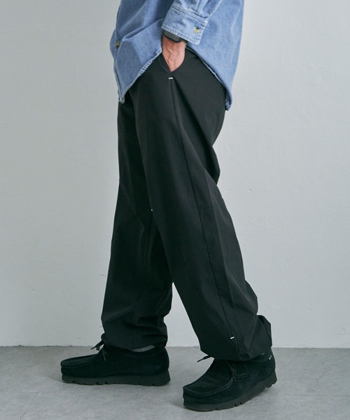 【セール】ナイロンドロスト イージーパンツ（その他パンツ）｜NO NEED（ノーニード）