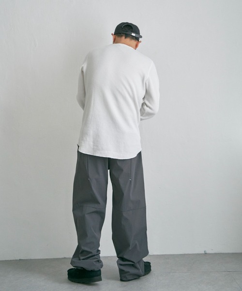 【セール】ナイロンドロスト イージーパンツ（その他パンツ）｜NO NEED（ノーニード）