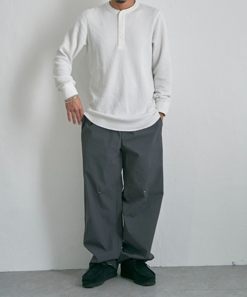 【セール】ナイロンドロスト イージーパンツ（その他パンツ）｜NO NEED（ノーニード）