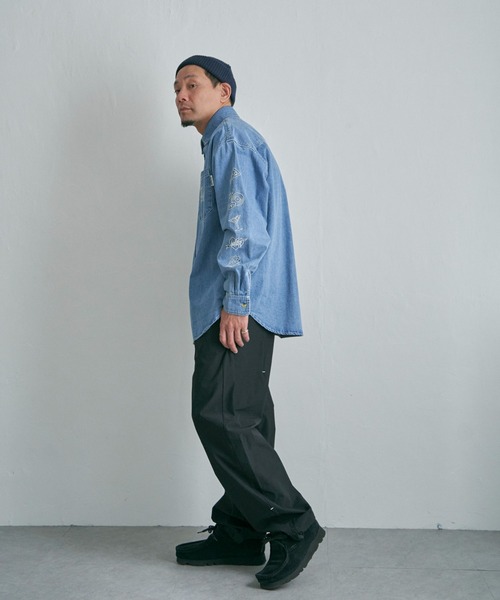 【セール】ナイロンドロスト イージーパンツ（その他パンツ）｜NO NEED（ノーニード）