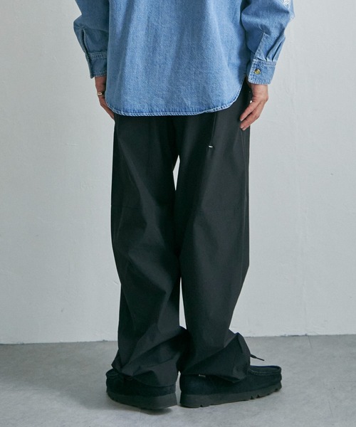 【セール】ナイロンドロスト イージーパンツ（その他パンツ）｜NO NEED（ノーニード）