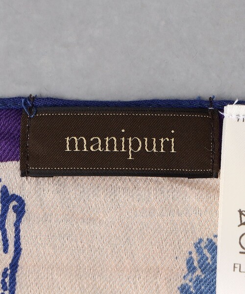 manipuri（マニプリ）の「＜manipuri＞コットン/シルク ストール 24SS（ストール/ショール・レディース・ベージュ/ネイビー/ピンク/ライム・FREE）」の22枚目の写真
