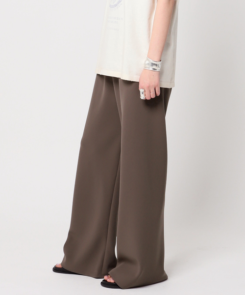 AP STUDIO（エーピーストゥディオ）の「エラスティックパンツ（スラックス・レディース・チョコ/ネイビー・34/36/38）」の11枚目の写真