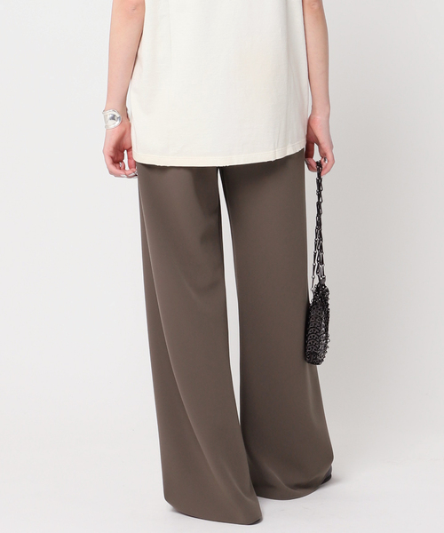 AP STUDIO（エーピーストゥディオ）の「エラスティックパンツ（スラックス・レディース・チョコ/ネイビー・34/36/38）」の12枚目の写真