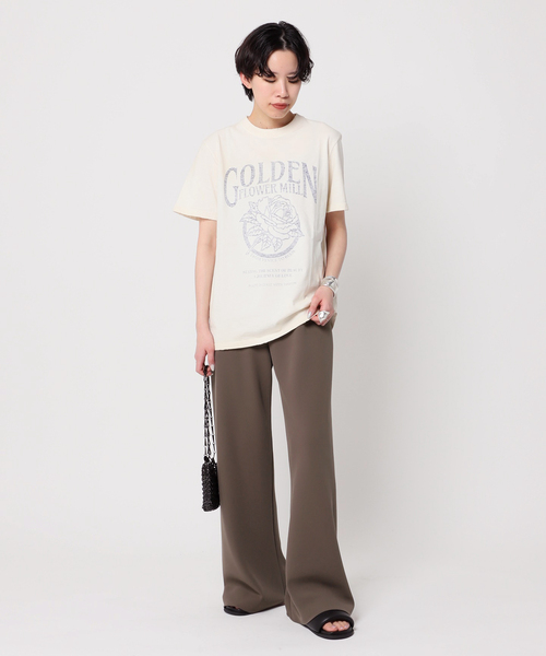 AP STUDIO（エーピーストゥディオ）の「エラスティックパンツ（スラックス・レディース・チョコ/ネイビー・34/36/38）」の13枚目の写真